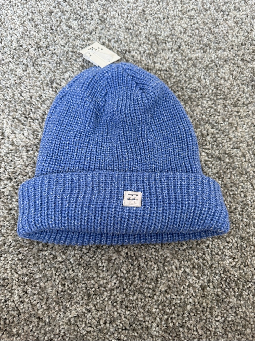 Billabong Royal Blue Knit Cuffed Beanie